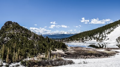 青白山风景摄影